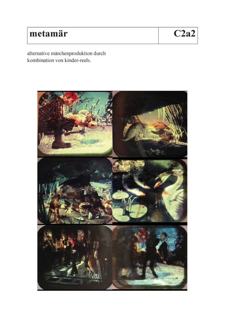 alternative märchenproduktion durch 
kombination von kinder-reels.