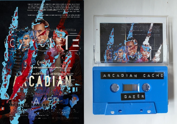 arcadian cache gazer poster & tape