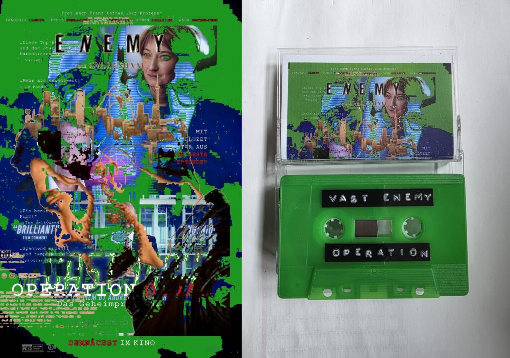 vast enemy operation poster & tape